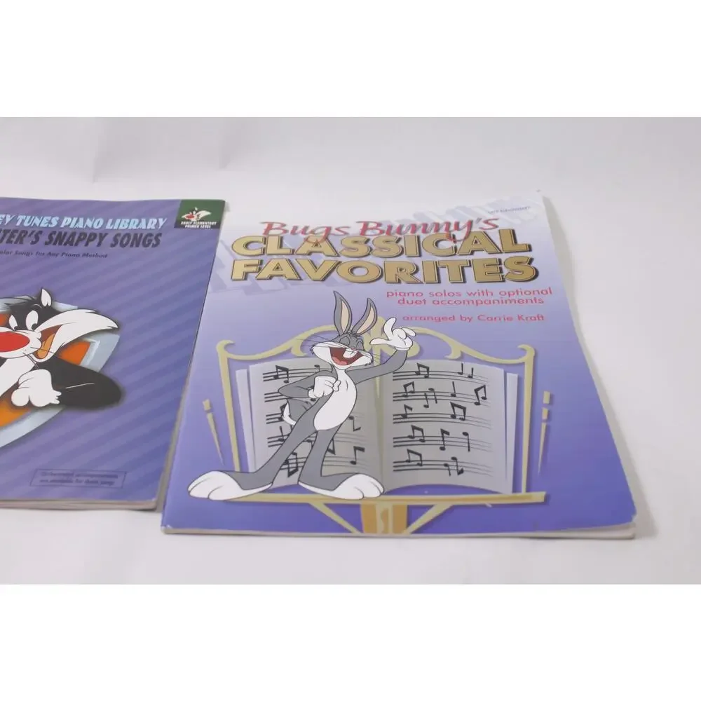 Looney Tunes Songbook Lot Sylvester Bugs Bunny 2000s Sheet Music ~260702-WH 1242